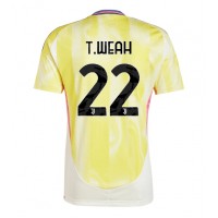 Echipament fotbal Juventus Timothy Weah #22 Tricou Deplasare 2024-25 maneca scurta